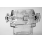Glass vase - Diatret - HSG Ząbkowice - J.S. Drost - colorless