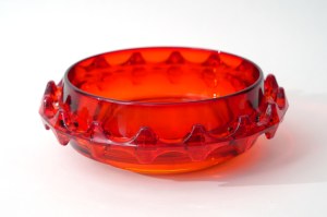 Glass platter - Diatret - HSG Ząbkowice - J.S. Drost