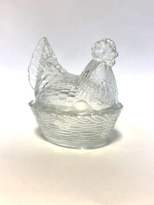 Glass box of chocolates - Hen - HSG Ząbkowice