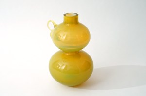 Glass vase - HS Tarnowiec - Very rare!