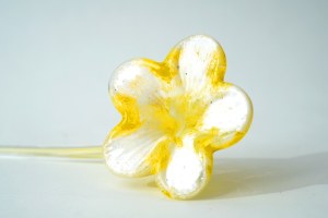 Glass flower for vase - HS Sudetes - No. 2
