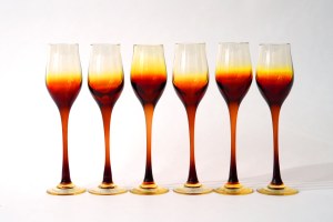 Glass set of glasses - HS Sudety - Z. Horbowy - 18,8 cm