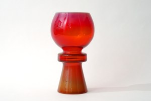 Glass vase - Isolator - HS Sudety - Z. Horbowy - Rare color