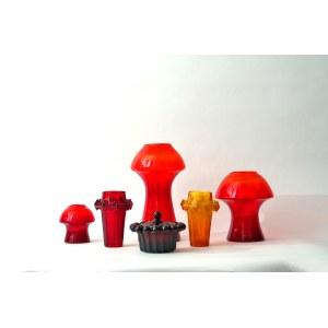 Szklany wazon - Fungi - HS Sudety - Z. Horbowy - Średni