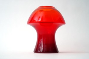 Glass vase - Fungi - HS Sudety - Z. Horbowy - Medium
