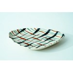 Faience plate - Wloclawek - green