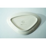 Faience plate - Wloclawek - green