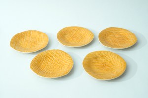 5 porcelain dessert plates - Iza - Chodzież - J. Wrzesień