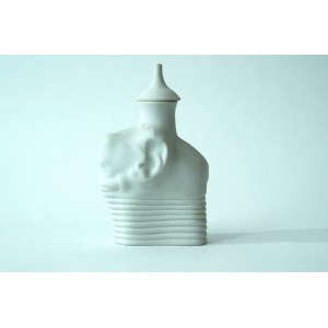 Porcelanowa figurka, karafka - Słoń - Władysław Garnik - Unikat!