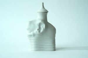 Porcelain figurine, decanter - Elephant - Wladyslaw Garnik - Unique!