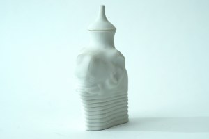Porcelain figurine, decanter - Elephant - Wladyslaw Garnik - Unique!