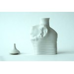 Porcelanowa figurka, karafka - Słoń - Władysław Garnik - Unikat!