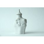 Porcelanowa figurka, karafka - Słoń - Władysław Garnik - Unikat!