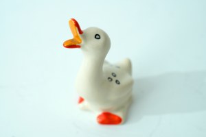 Porcelain figurine - Duck - ZP Chodzież - No. 2