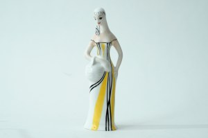 Porcelain figurine , 