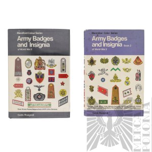 Two Books Army Badges and Insignia