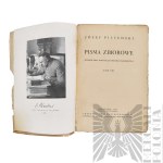 II RP Książka “Pisma Zbiorowe Józefa Piłsudskiego” Tom VIII