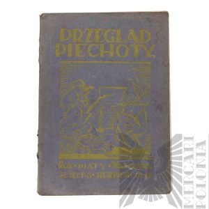 II RP “Przegląd Piechoty” Zeszyt 8 1932 Rok/Polish Pre-WW2 Infantry Review Issue 8, 1932.