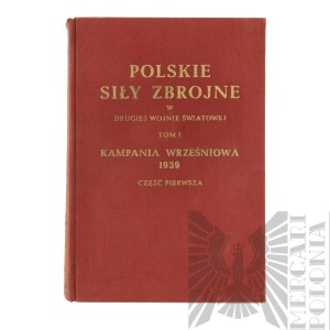 PSZnZ/Emigration Polish Armed Forces in the Second World War Volume I September Campaign Part One