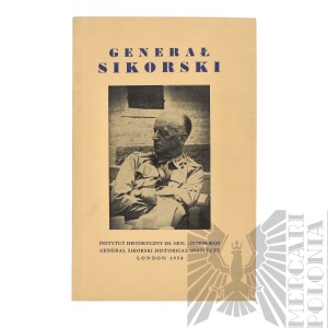 PSZnZ/Emigracja, Książka Generał Sikorski Londyn 1954