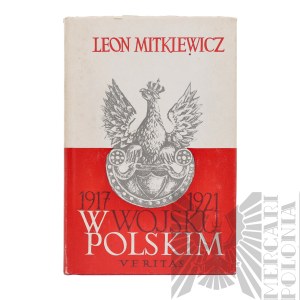 PSZnZ Ksiązka Leon Mitkiewicz, 1917-1921 w Wojsku Polskim