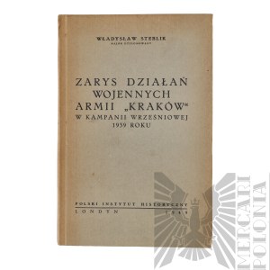 PSZnZ/Emigracja, Książka Władysław Steblik, Zarys Działań Wojennych Armii Kraków