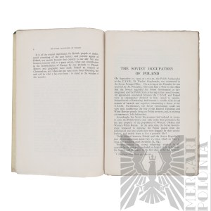 PZSnZ Book The Soviet Occupation of Poland London 1940