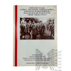 III RP - Gazeta Wydana z Okazji 60 Rocznicy Wyzwolenia Obozu w Oberlangen przez Światowy Zjazd Kobiet-Żołnierzy Armii Krajowej Powstania Warszawskiego Byłych Jeńców Wojennych Obozu w Oberlagen - Warszawa 12 Kwietnia 2005