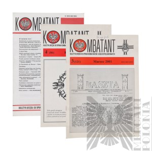 III RP Set of 3 Periodicals Combatant