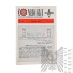 III RP Zestaw 3 Czasopism Kombatant