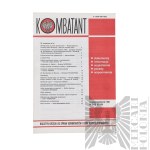III RP Zestaw 3 Czasopism Kombatant
