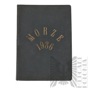 Książka “Morze” 1936 - Liga Morska i Kolonialna LMK Zespół Oprawiony