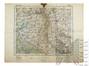 II RP Military Map Starogard Military Geographical Institute