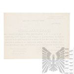 II RP Zestaw Dokumentów 1 Pułk Ułanów Legionowych - Stefan Chrapkowski - Łódź