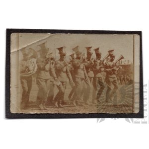 II RP Fotografia Orkiestry 1 Pułk Ułanów Legionowych(?)
