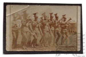 II RP Photograph of the Band of the 1st Regiment of Legion Lancers(?).