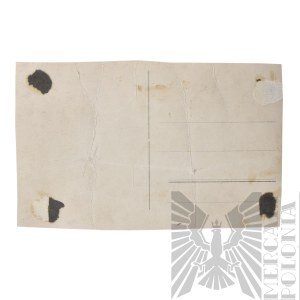 II RP Group Photo of Polish Army Officers - Cross of Valour