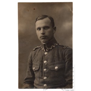 II RP Fotografia Portretowa Podporucznika Naramienniki wz.17 “Trzepaczki”