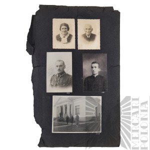 II RP Card from Album with Photographs Legions Early Polish Army PKP.