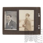 II RP Kartka z Albumu Fotograficznego Fotografia Żołnierza Legionów - Czapka Maciejówka