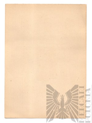 PSZnZ Postcard Polish Army 1863 January Uprising - Ignacy Matuszewski