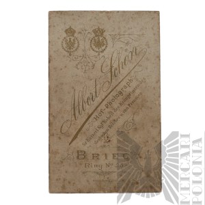 German Empire Studio Photography Cadet Plant Albert Schon Brieg/Brzeg