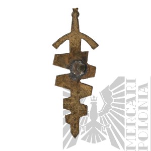 II RP Badge of the Sword of the Brave/Sherbiec Chrobrego Camp of Great Poland