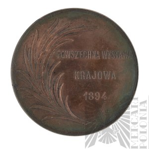 Poland 19th Century Commemorative Medal General National Exhibition 1894 Lviv