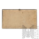 II RP Ramka z Wizerunkiem Stronnictwa Narodowego Koło Łódź-Radogoszcz 1935
