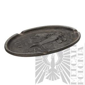 II RP Aviation Ashtray with Plane 