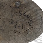 II RP Popielniczka Lotnicza z Samolotem “Zostaw Popalić!” - Warszawa 1922