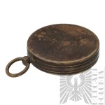 [KIEŁBASA] II RP Kompas Używany w Wojsku Polskim - Stefan Kiełbasa KOP Korpus Ochrony Pogranicza - Inicjały Właściciela