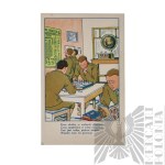 [KIEŁBASA] II RP Seria Pocztówek z Życia Żołnierzy Korpusu Ochrony Pogranicza - Stefan Kiełbasa - Korpus Ochrony Pogranicza Batalion “Hoszcza”