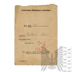[KIEŁBASA] II RP Koperta Na Wypłatę Państwowej Fabryki Uzbrojenia - Stefan Kiełbasa - Korpus Ochrony Pogranicza